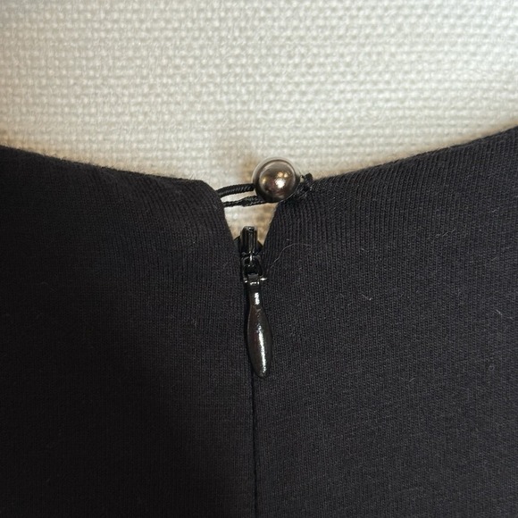 Wayward Fancies eShakti Womens 12 Large Maxi Black Dress Embroidered Rose Modest - Picture 5 of 10